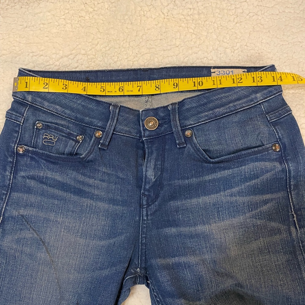 G Star Raw Denim Jeans Size Size 27 - Picture 6 of 12